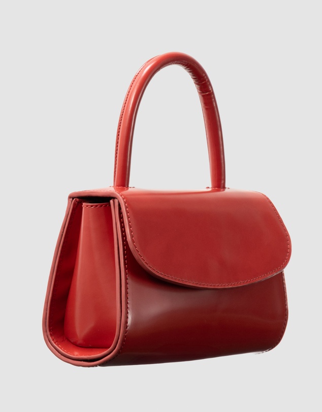 By Far - Mini 2.0 Semi Patent Leather Bag