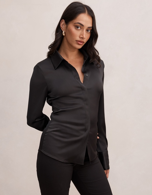 Forever New - Gigi Fitted Cuffed Shirt