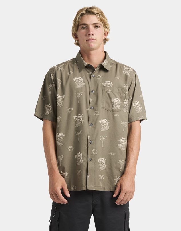 Quiksilver - Mens Atoll Short Sleeve Shirt