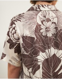 Atmos&Here Curvy - Koa Satin Shirt