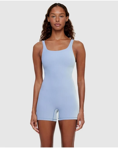 Zulu & Zephyr - Stripe Rib 4 Inch Bodysuit