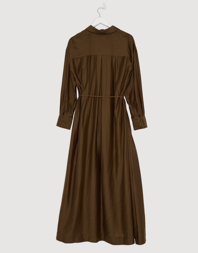 Revibe - Repaired Minima Esenciales Paloma Maxi Shirt Dress - AU 8