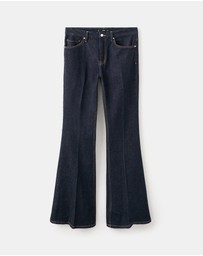 M.N.G - Violet Flared High-Rise Jeans