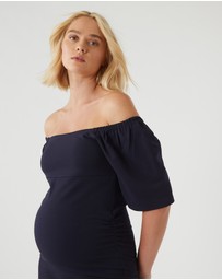 Soon Maternity - Kim Flare Sleeve Dress
