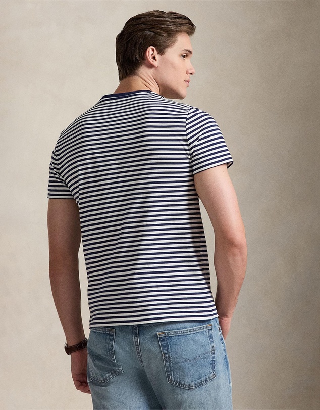 Polo Ralph Lauren - Custom Slim Fit Striped Jersey T-Shirt