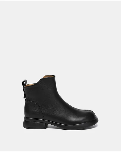 EVERAU - EverAU Ugg Chapple Cow Leather Upper Fashion Boots