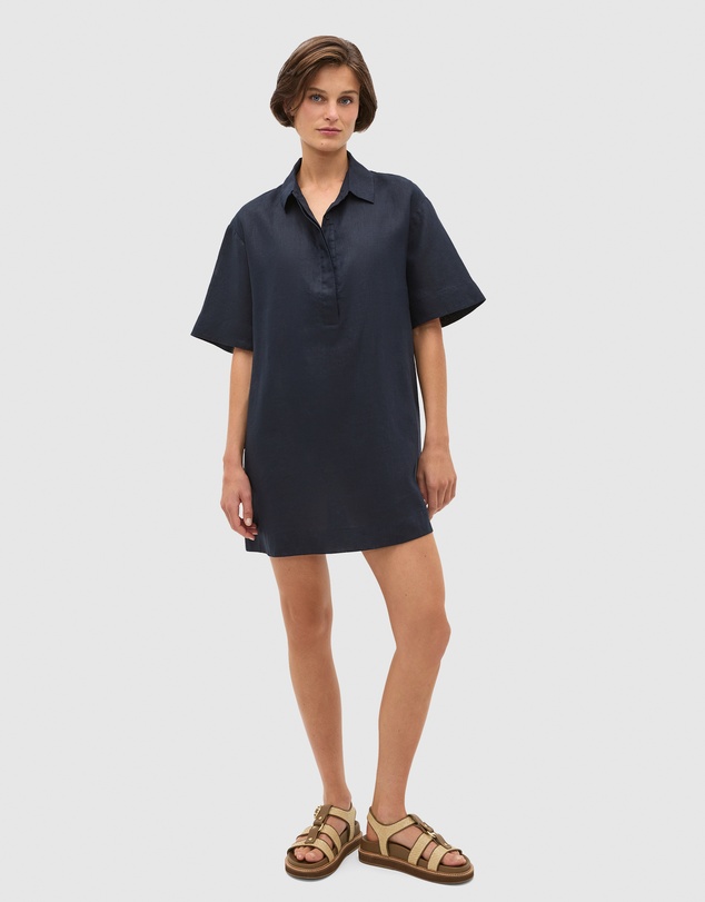 Seed Heritage - Linen Shirt Mini Dress