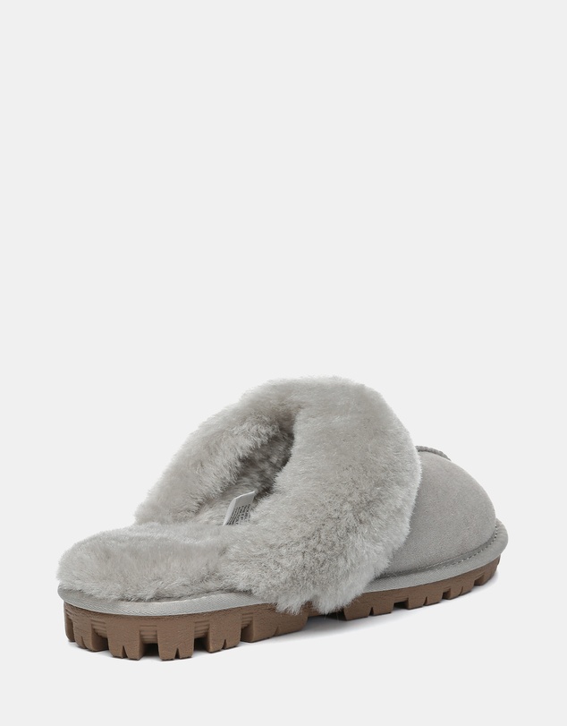 EVERAU - Australian Shepherd Ugg Waffle Slipper Sheepskin Upper House Shoes