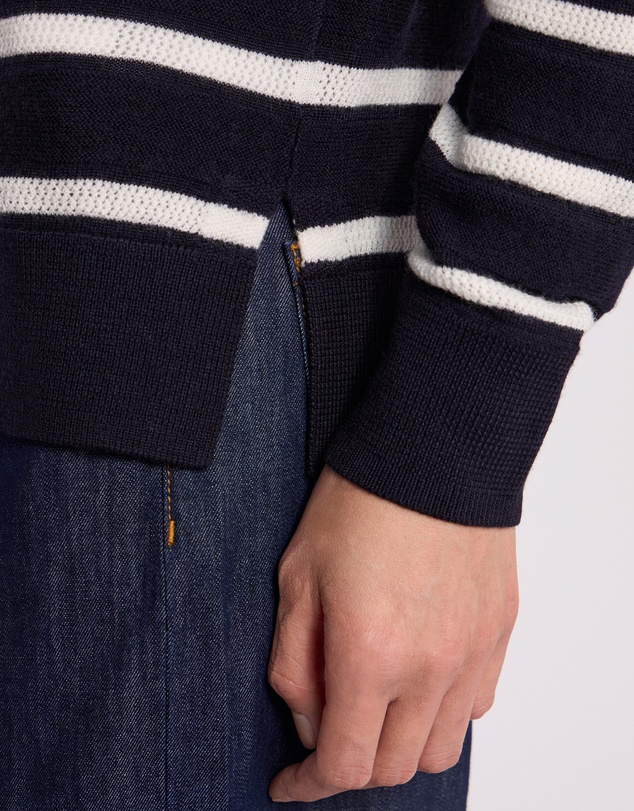 David Lawrence - Rea Merino Stripe Knit