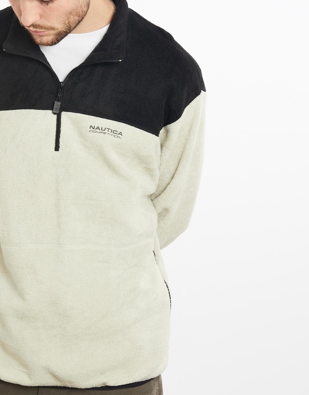 Vintage by The Real Deal - Pre Loved - Vintage 90s Nautica Competition Quarter Zip Fleece Sweatshirt