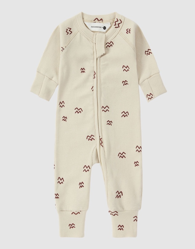 Susukoshi - Zip Growsuit Long Sleeves With Pants
