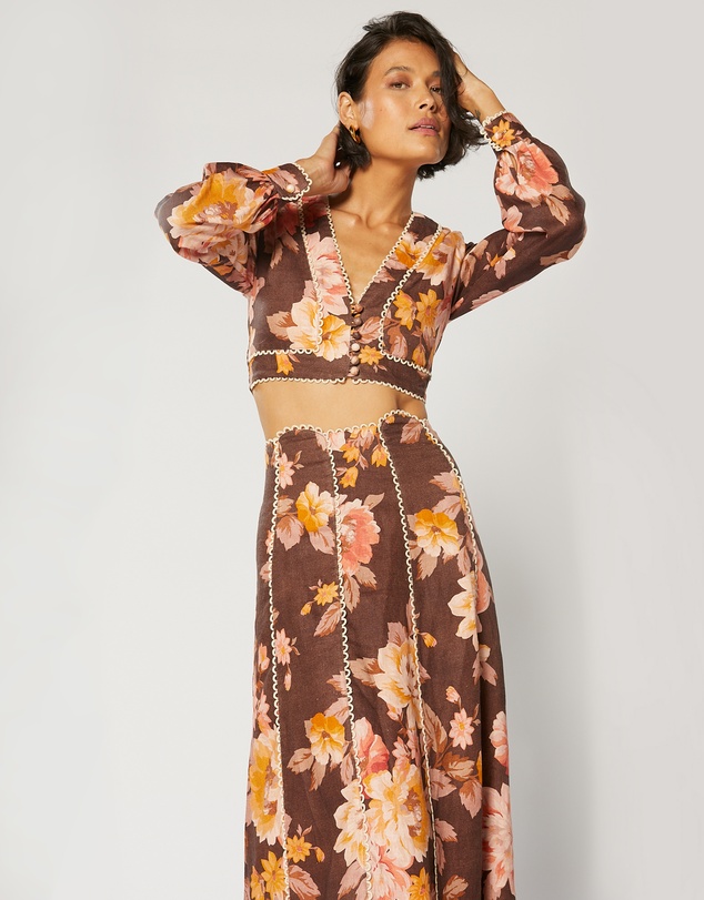 Winona - Dahlia Top