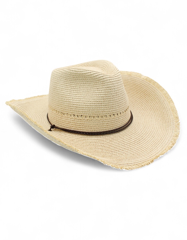 Morgan & Taylor - Ramona Cowboy Fedora in Natural
