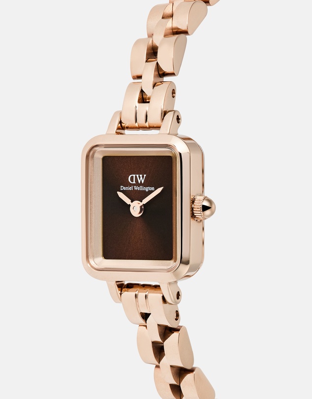 Daniel Wellington - Quadro Mini Arch 3-Link Amber Sunray RG