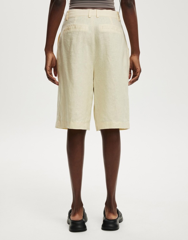 Cotton On - Luxe Linen Bermuda Shorts