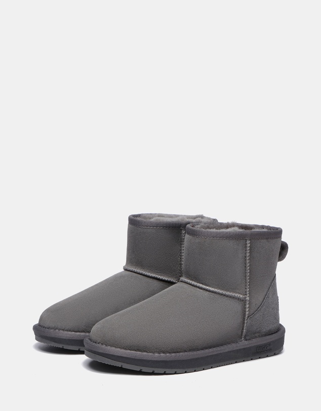 EVERAU - Australian Shepherd Ugg Mini Classic Sheepskin Upper UGG Boots