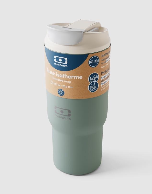 Monbento - Monbento Travel Mug L - Green Natural