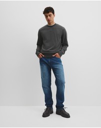 Country Road - Australian Cotton Garment Dyed Crew Sweat