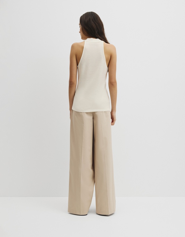 Country Road - Wool V-neck Drape Tank