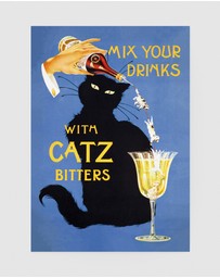 Inka Arthouse - Catz Bitters Art Print