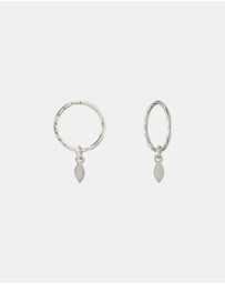SAINT VALENTINE - Indi Mini Hoops - Silver - ICONIC EXCLUSIVE