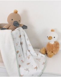 Living Textiles - Sherpa Blanket - Australiana