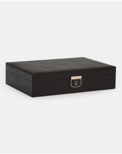Wolf - Wolf Palermo Medium Jewellery Box Black