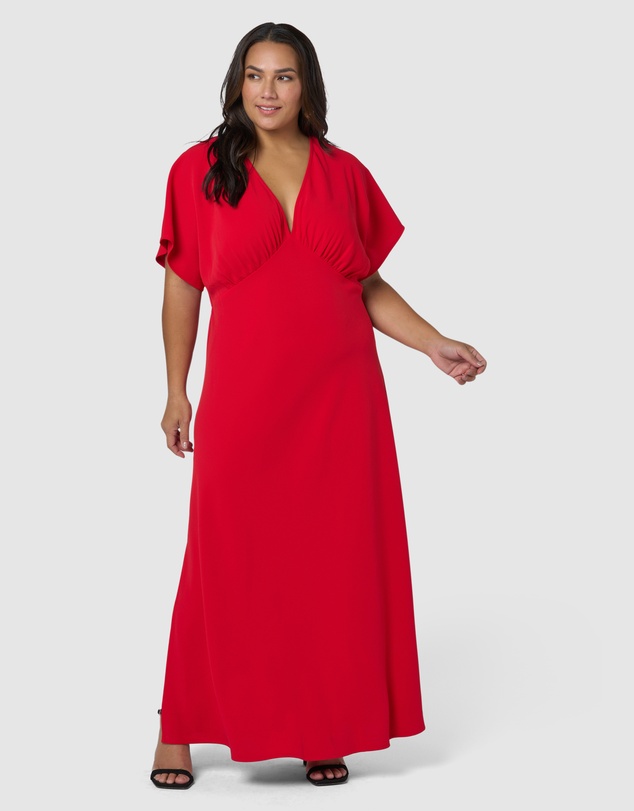Pink Dusk by Curve Project - Scorching Maxi Dress