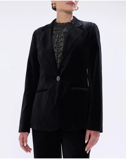 Marcs - Nala Velvet Blazer