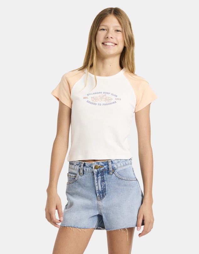 Billabong - Girls 6 to 16 Surf Club T-Shirt