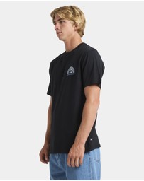 Quiksilver - Mens Sunset Arc Wave T-Shirt