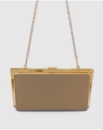 Izoa - Amanda Clutch Nude