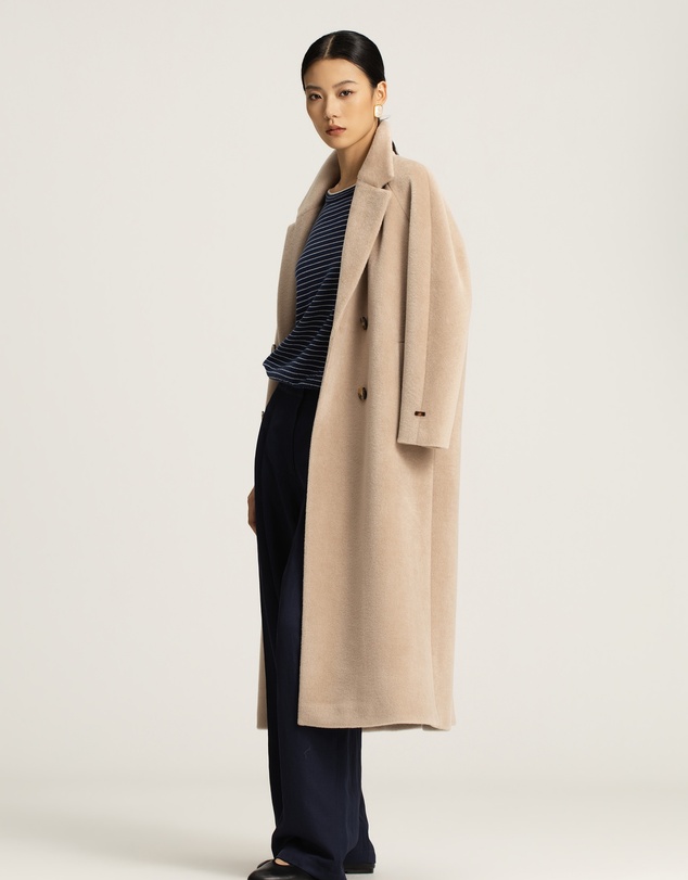 IDA+S - Maelle Wool Silk Coat