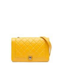 Pre-Loved by Azura Reborn - Pre-Loved Crumpled Calfskin Bi Quilted Vintage Full Flap