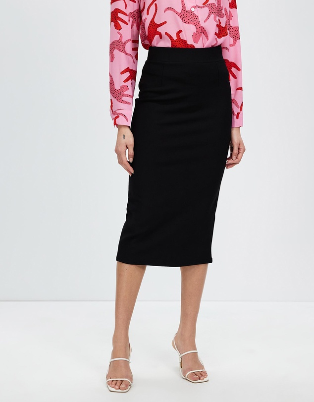 Mossée - Allison Long Elastic Waist Skirt