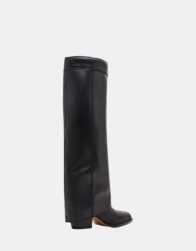 Steve Madden - Winnick Black Leather Boots