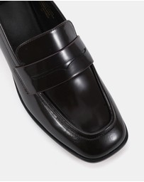 Wittner - Kylie Leather Heeled Loafers
