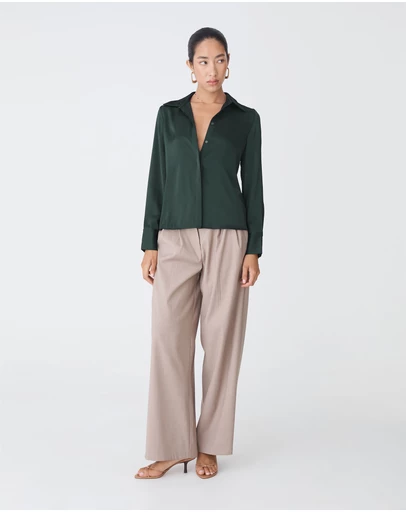 Forcast - Mae Satin Shirt