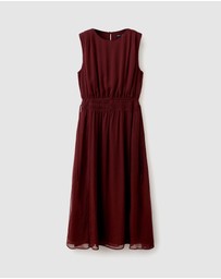 M.N.G - Flowy Dress with Gathered Waist