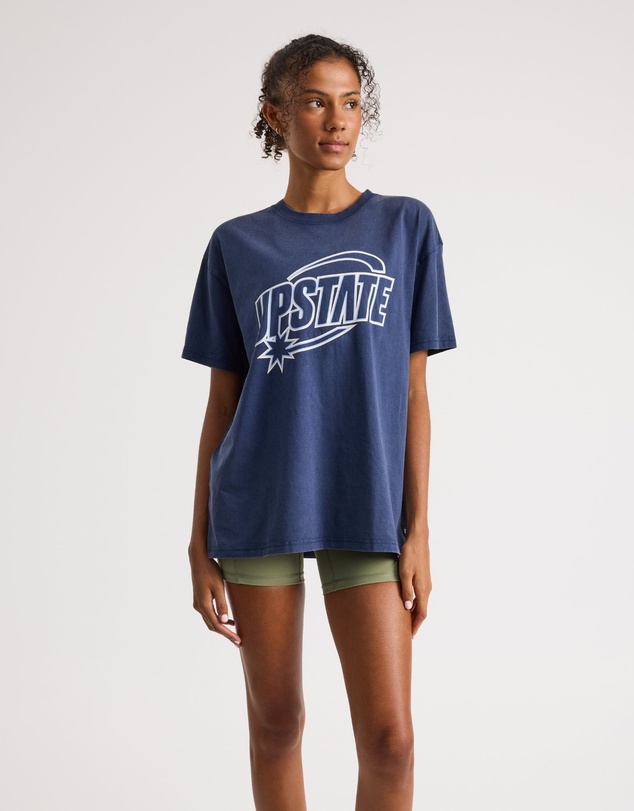 Upstate - Thrive Tee - Night Sky Snow Star