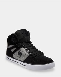 DC Shoes - Mens Pure High-Top WC Sneakers