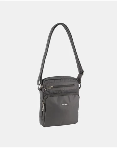 Pierre Cardin - Pierre Cardin Anti-Theft Cross Body Bag in Grey