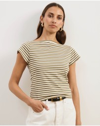 Atmos&Here - Boatneck Baby Tee