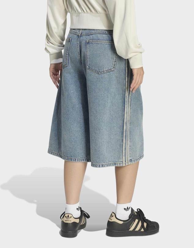 adidas Originals - Mid Rise Denim Jorts Womens