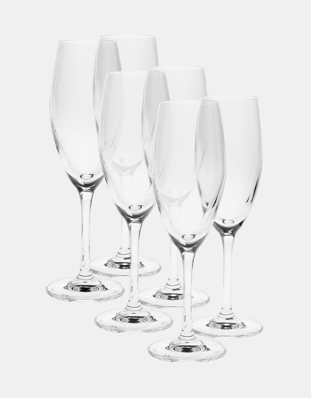 HOTTIE - Frankie 6-Piece Champagne Flute Set