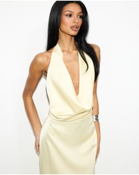 Dazie - Twilight Cowl Maxi Dress