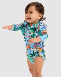 Seafolly - Viva Vacation Frill Sunsuit - Babies