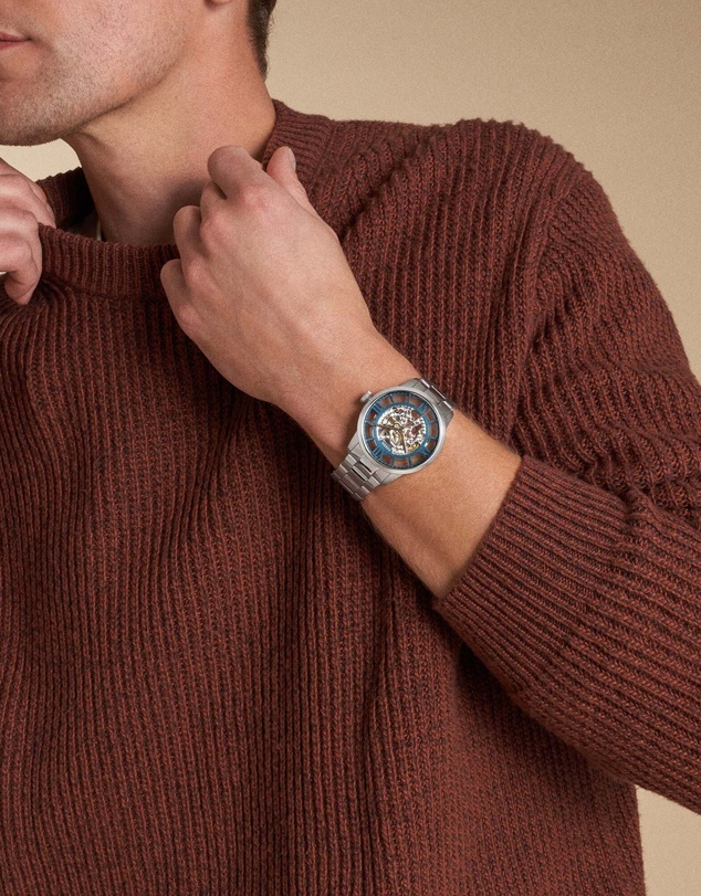 Fossil - Townsman Silver Tone Analogue Watch