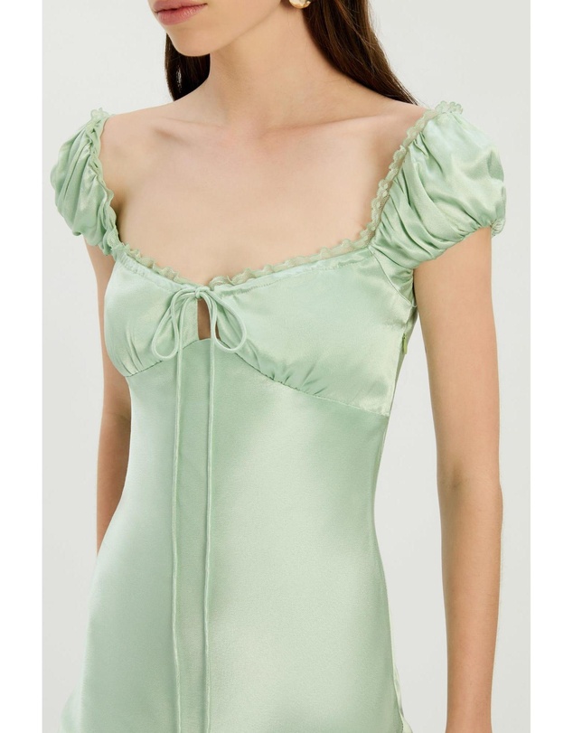 Bardot - Stasia Satin Maxi Slip Dress