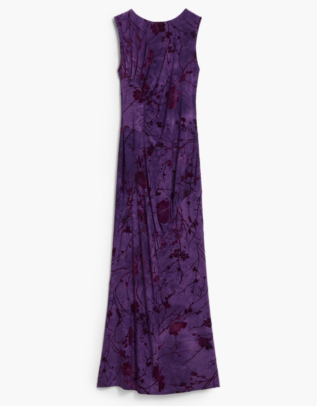 Desigual - Midi Flocked Dress